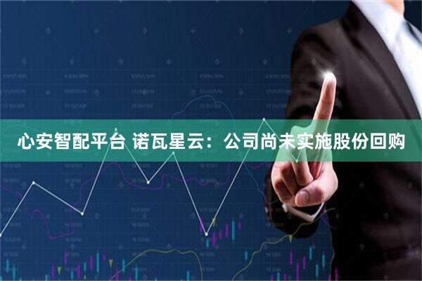 心安智配平台 诺瓦星云：公司尚未实施股份回购