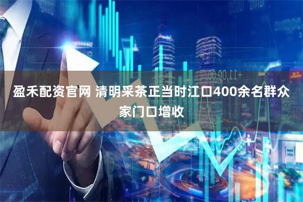 盈禾配资官网 清明采茶正当时江口400余名群众家门口增收